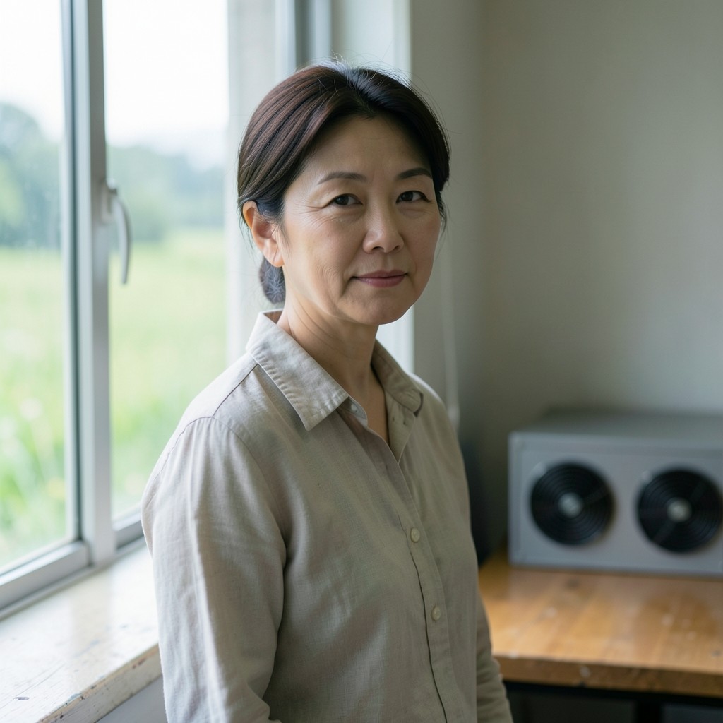 남원 교실 창가에 선 시냅프리즘 강사 박서윤의 반신 초상